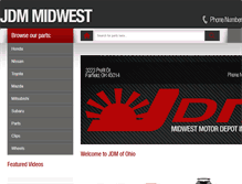 Tablet Screenshot of jdmmidwest.com